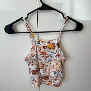 Flowy Floral crop top